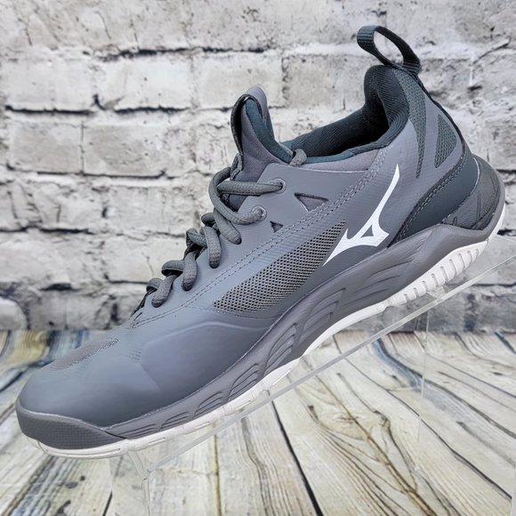 Mizuno Luminous Womens Athletic Shoes Sneakers Size 8.5 Gray White 430266-9191 - Picture 3 of 9